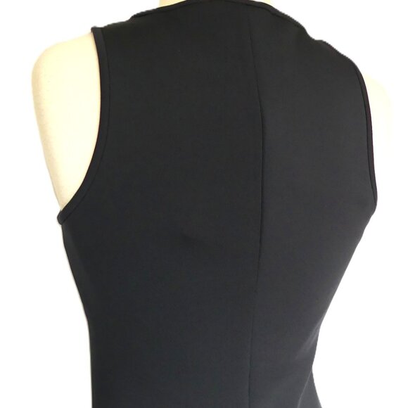 Max Mara Leisure Mammola Neoprene Tank Navy Dress USA Size Medium - Picture 8 of 16